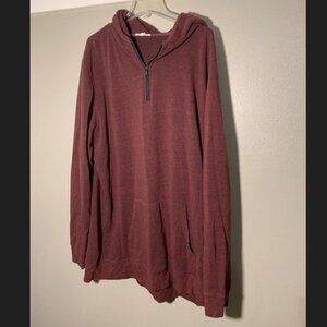 Threads 4 Thought maroon hoodie